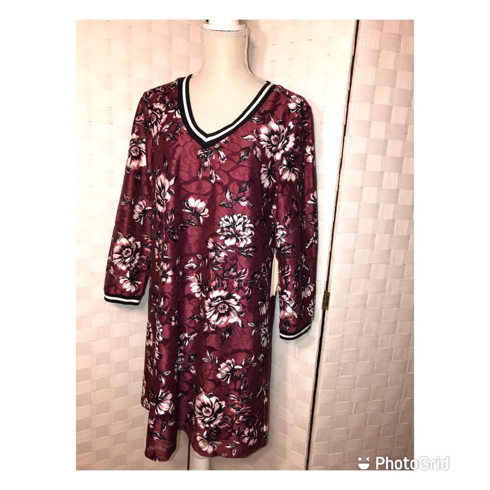 Love & Piece Floral Shirt Dress